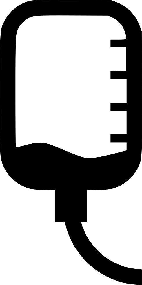 Iv Bag - - Iv Bag Icon (490x980), Png Download