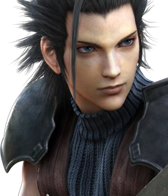 Zack Fair Wallpaper Containing A Cleaver Entitled Zack - Zack Fair Transparent (344x400), Png Download
