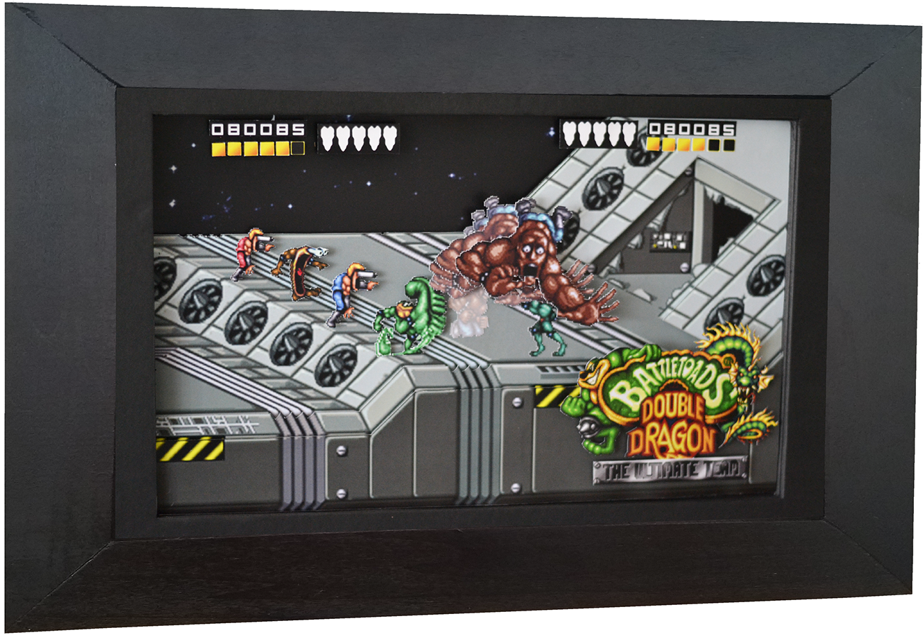 Battletoads And Double Dragon 11" X 17" - Battletoads And Double Dragon (1400x933), Png Download