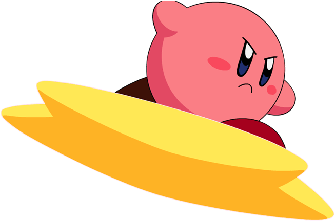 Kirbyanimewarp1 - Kirby Anime Warp Star (664x432), Png Download