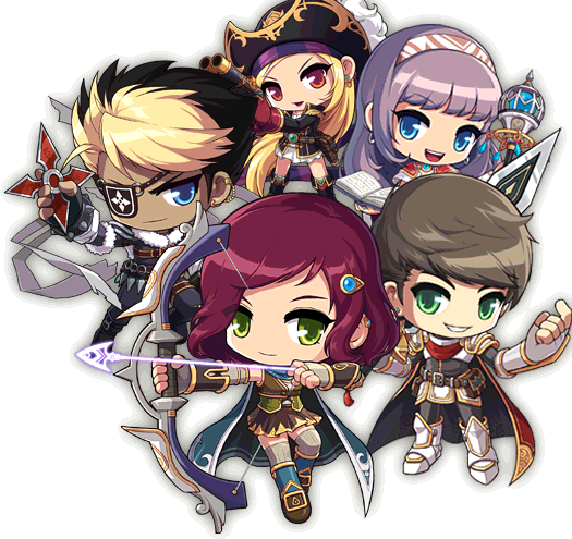 Maplestory Explorer Warrior Guide - Explorer Maple (525x495), Png Download
