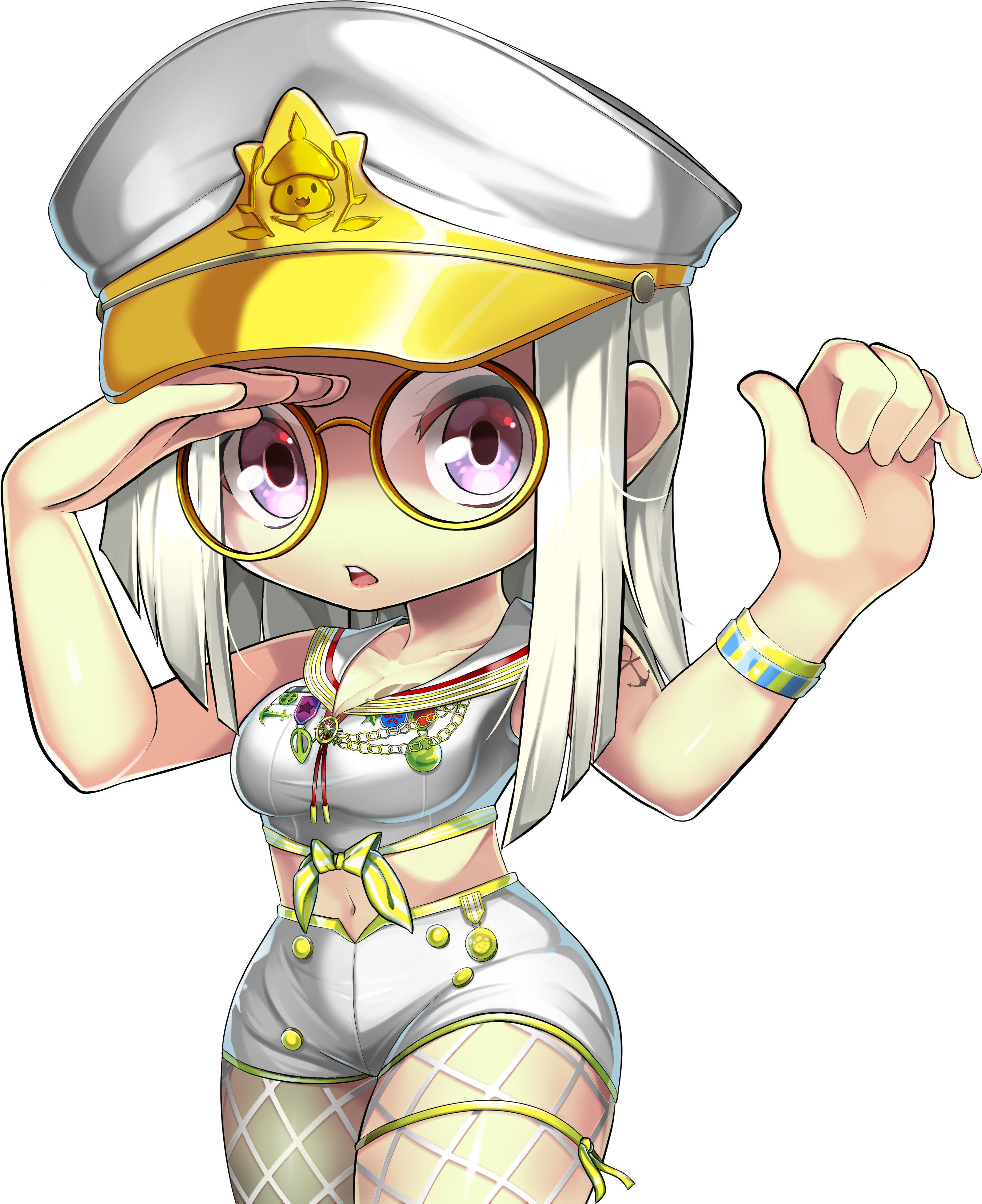 Cgsee7c - Maplestory 2 Character Art (3656x4032), Png Download