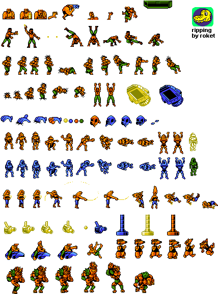 Battletoads Double Dragon - Battletoads And Double Dragon Enemies (468x590), Png Download