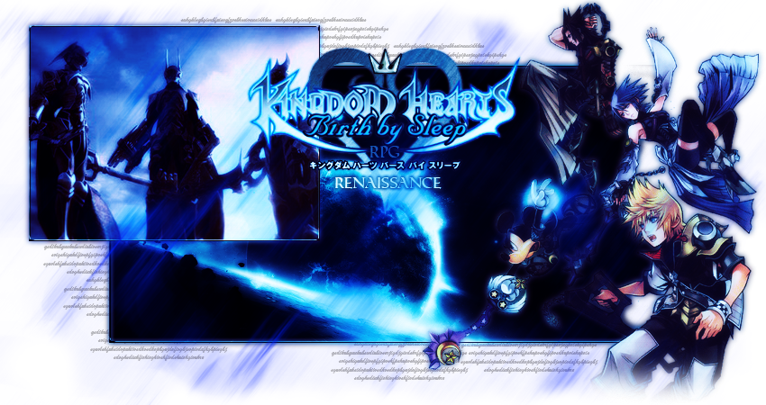Kingdom Hearts Birth By Sleep Post Card Book (850x450), Png Download