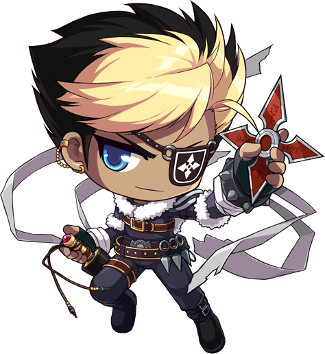 Night Lord Maplestory (474x516), Png Download