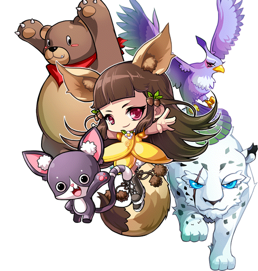 Tms Is Getting A Beast Tamer Revamp - Maplestory Beast Tamer (514x539), Png Download