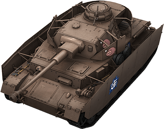 Panzer Iv Anko Special В World Of Tanks Blitz - M4a3e8 Sherman Wot (1060x774), Png Download