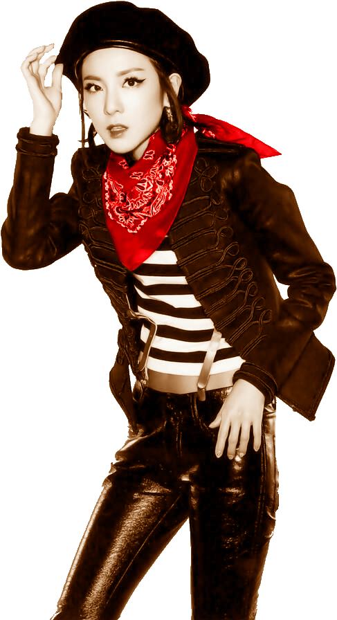 2ne1 Crush Dara Full Size Png Download Seekpng