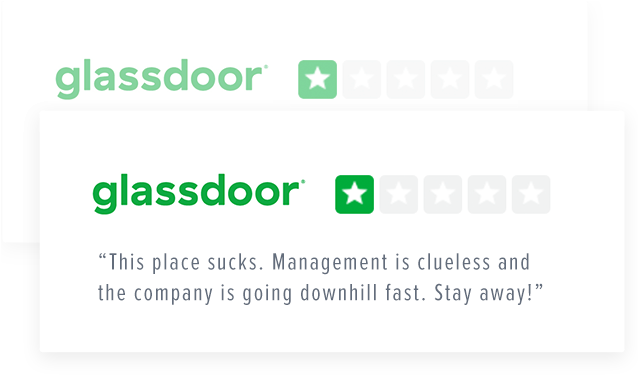 Glassdoor Review Management - Glassdoor Reviews (637x394), Png Download