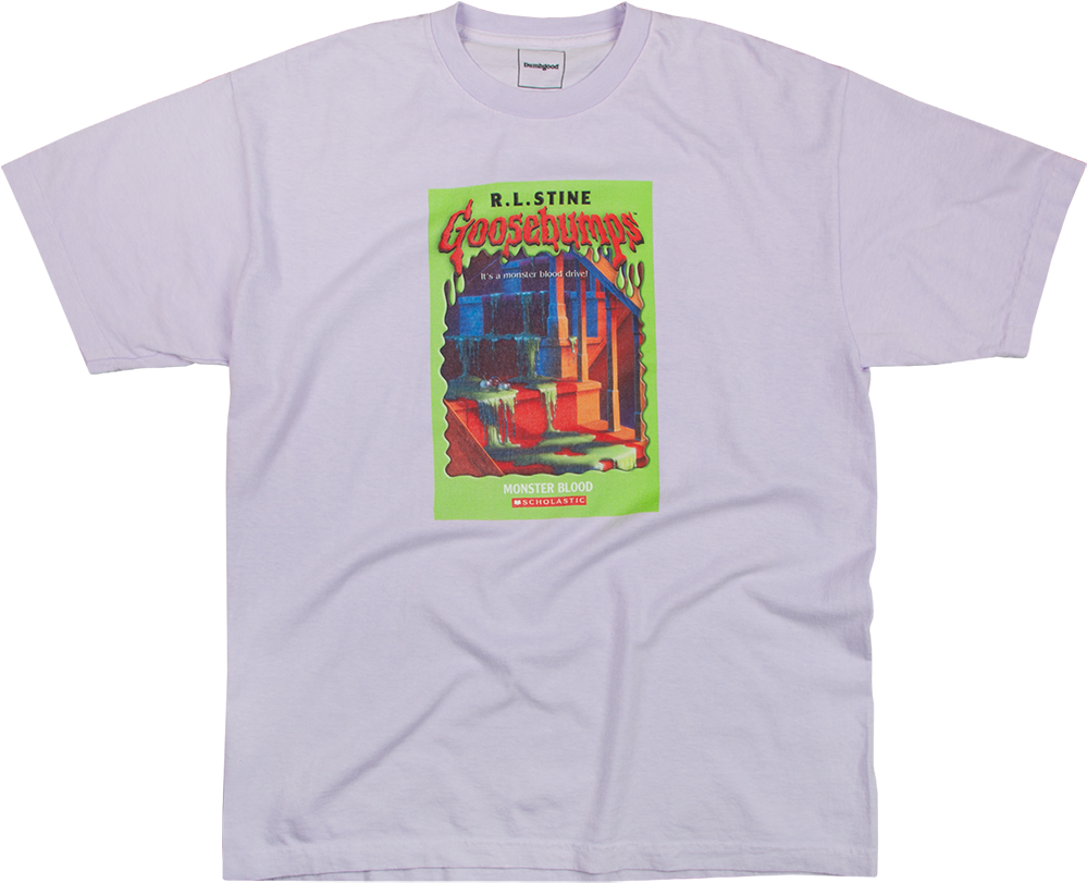 Ss Goosebumps Monster Blood Tee Lavender - Monster Blood Goosebumps By Stine Rl. R. L. (1200x1200), Png Download