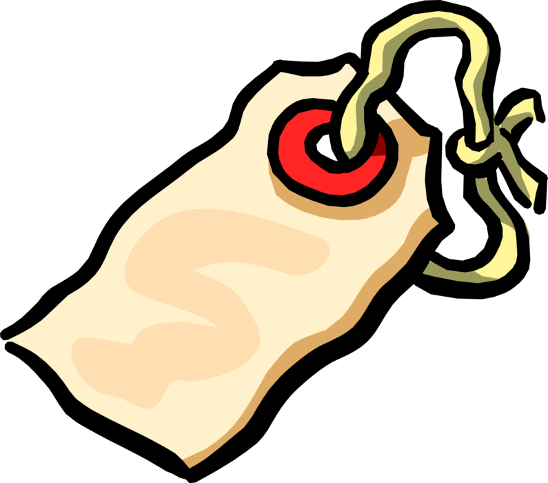 Vector Illustration Of Merchandise Price Tag Label - Price Tag (795x700), Png Download