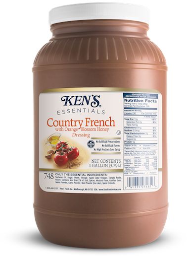 Ken's Essentials Country French With Orange Blossom - Ken's Red Wine Vinaigrette (399x576), Png Download
