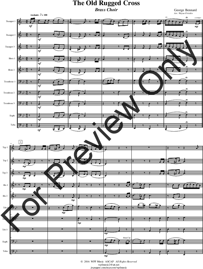 The Old Rugged Cross Thumbnail - British Grenadiers March Score (816x1056), Png Download