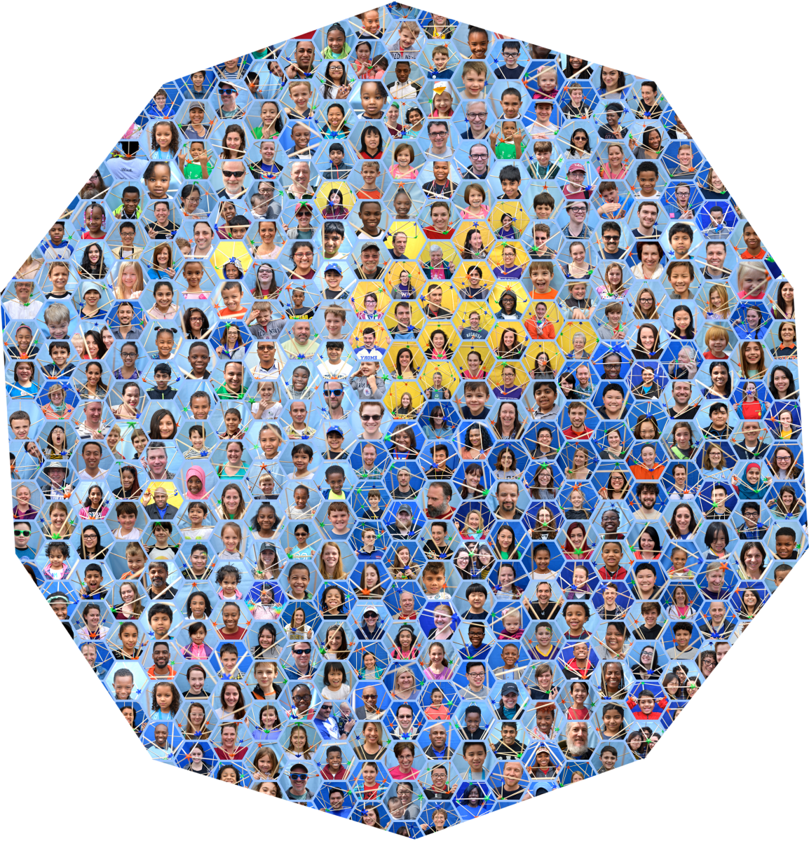 The Expo Booth “the Big World Of Small Containers” - Yellow (1154x1200), Png Download