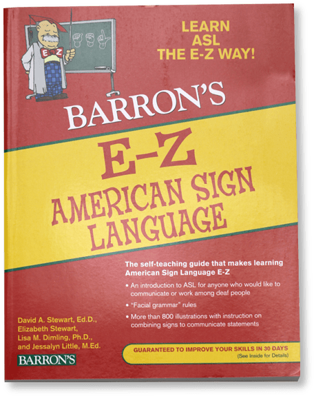 Barrons E-z American Sign Language (600x600), Png Download