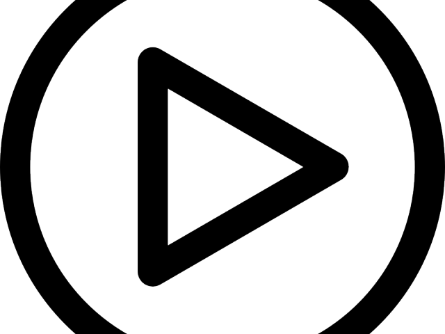 Play Button Png - Icon (640x480), Png Download