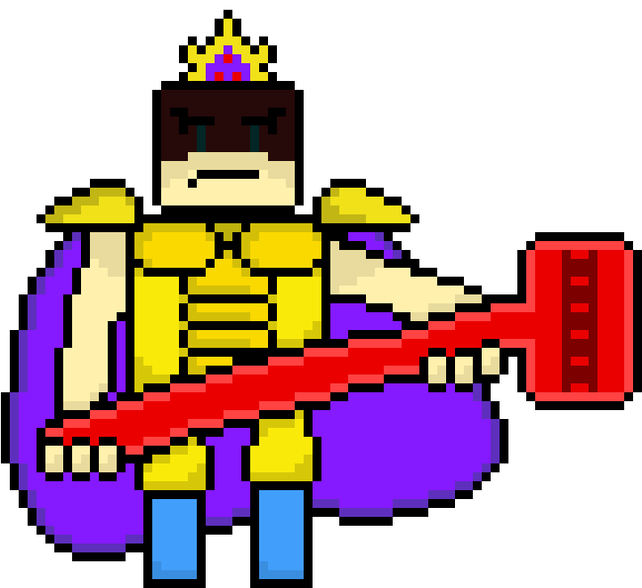 John Doe Underblox - Pixel Art (740x670), Png Download