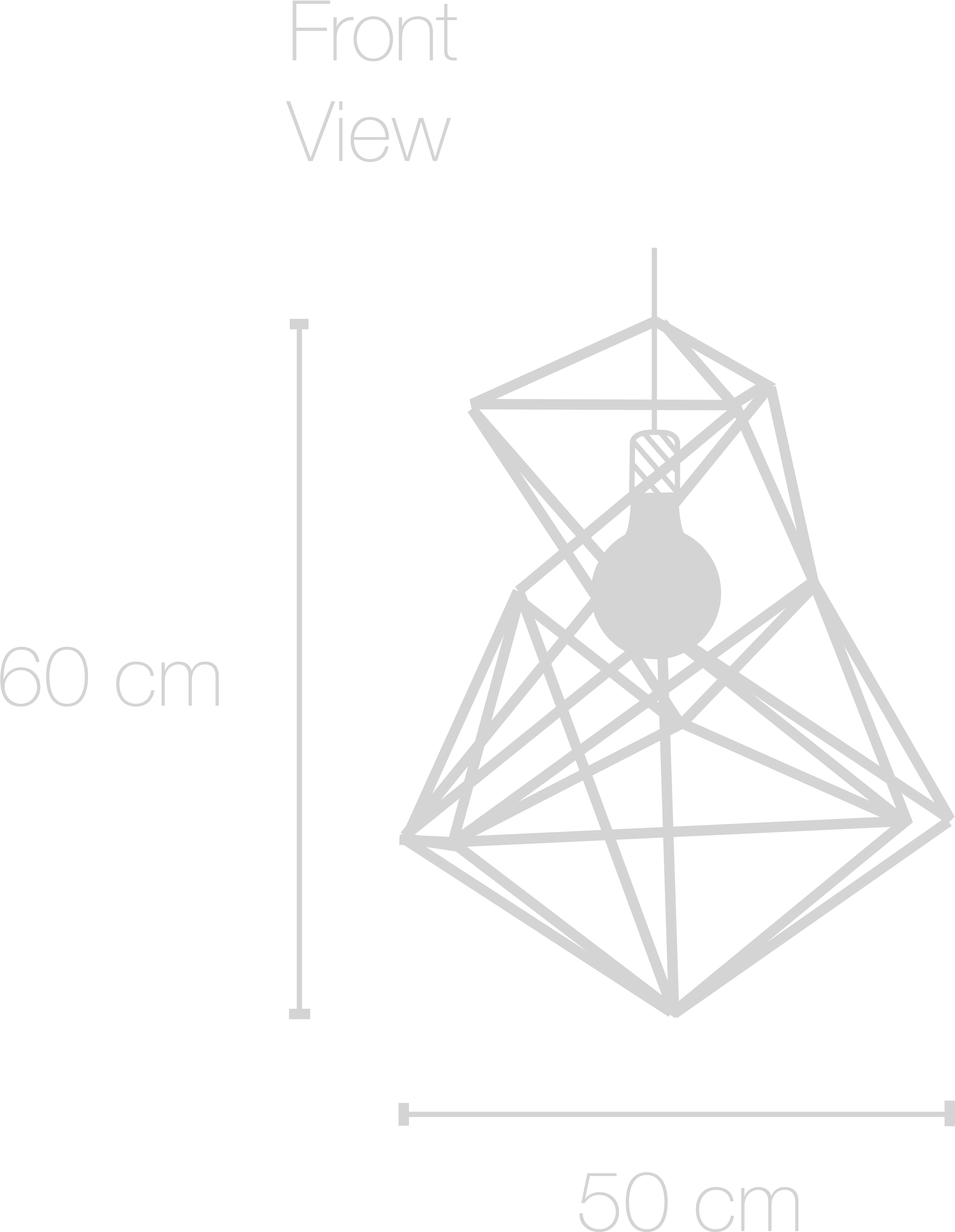 Image Of Twisted Icosahedron - Triangle (4724x4724), Png Download