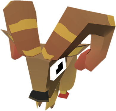 Baby Viking Goat - Goat (427x404), Png Download