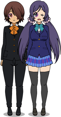 I Have No Mercy, Aya And Komachi (800x600), Png Download