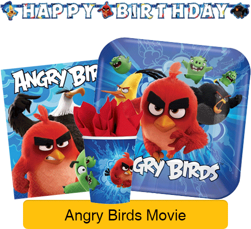 Licensed Characters - 8 Angry Birds Party Paper Plates (500x500), Png Download