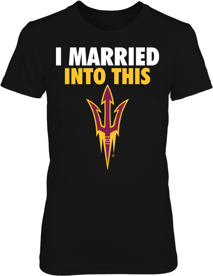 Arizona State Married Into This T Shirt - Husker I Married Into This Shirt (1000x1000), Png Download
