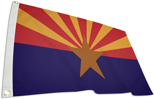Arizona State Flag Emblem Full Size Png Download Seekpng