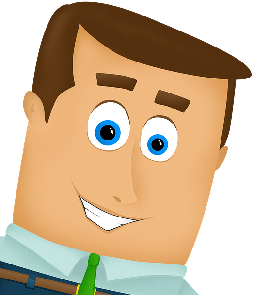 Profile Clipart John Doe - Hombre De 50 Años Dibujo (640x640), Png Download