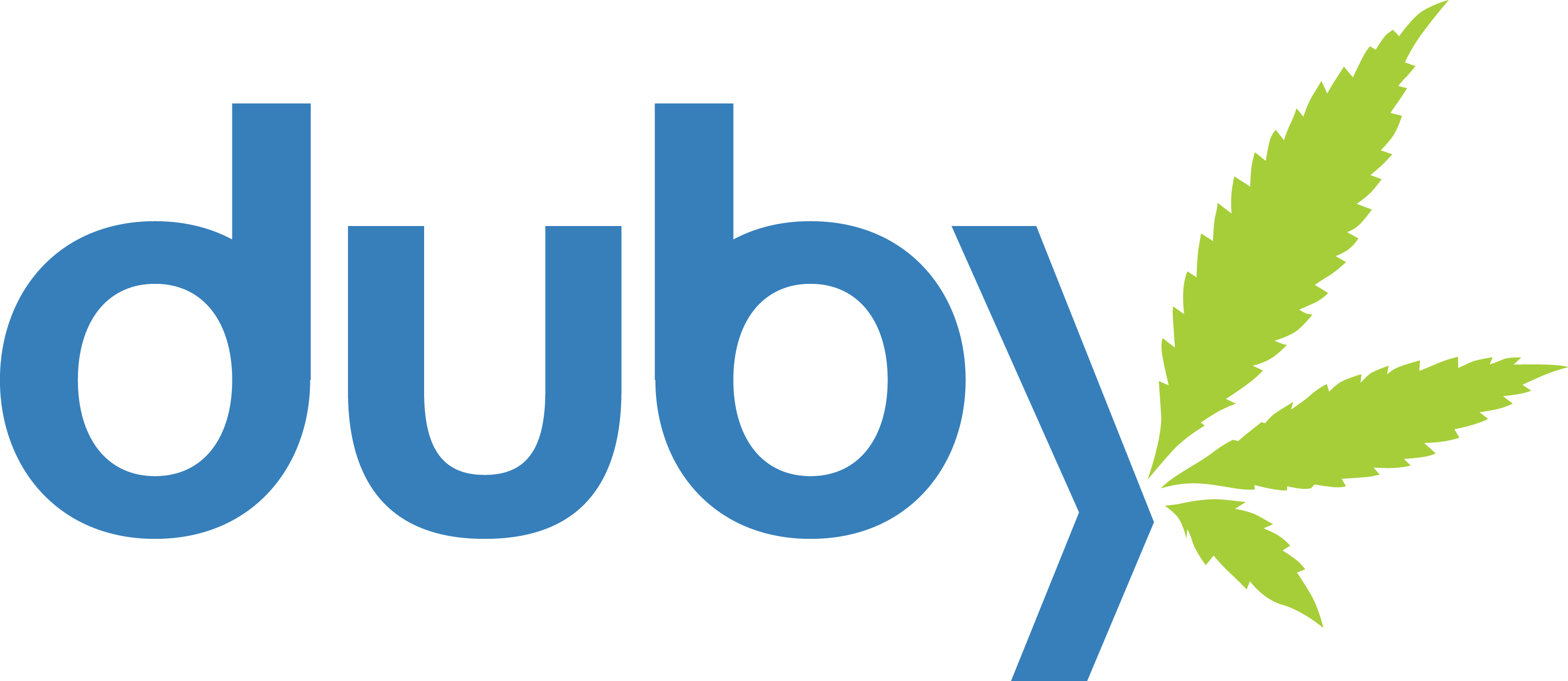 Weed Social Network - Duby App (3198x1389), Png Download