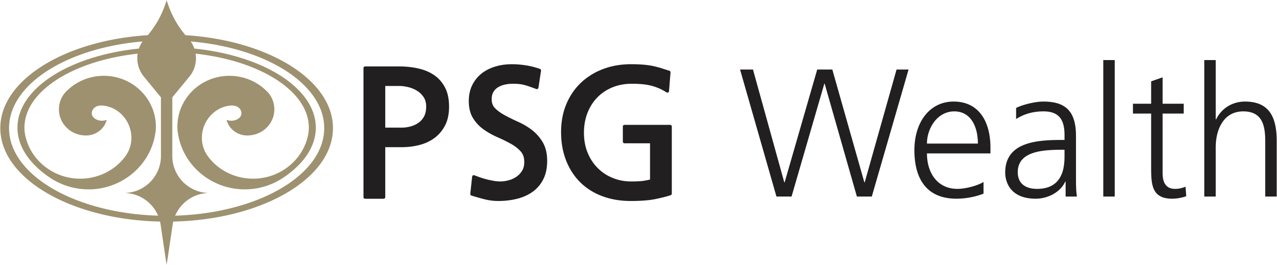 Psg Wealth Logo (2592x538), Png Download