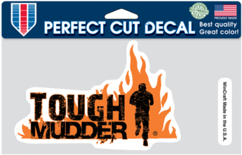 Tough Mudder Logo Png Tough Mudder Flames Tough - Tough Mudder Sticker (360x480), Png Download