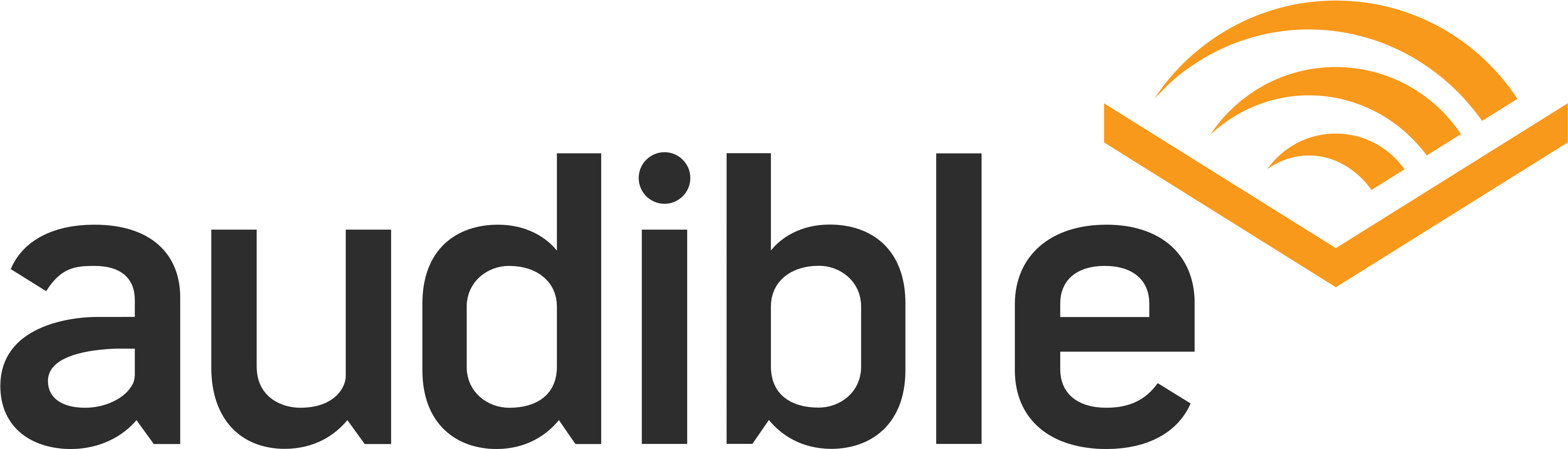 Audible Logo Png (5000x1483), Png Download