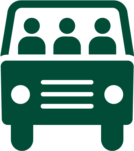 Vanpool Icon (833x833), Png Download