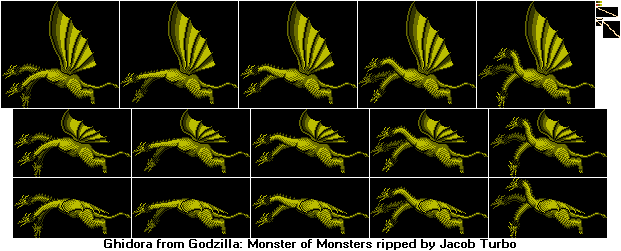 King Ghidorah - Godzilla: Monster Of Monsters (621x251), Png Download