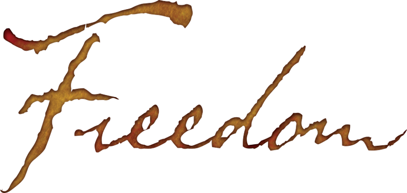 'freedom' Logo Design - Freedom Clipart Transparent (800x380), Png Download