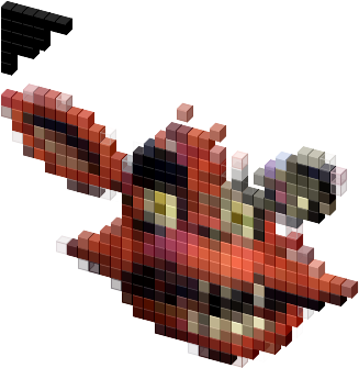 View Cursor On T-shirt - Fnaf 2 Withered Foxys Head (330x418), Png Download