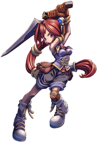 Monica Raynbrandt - Dark Chronicle - Dark Cloud 2 (354x500), Png Download