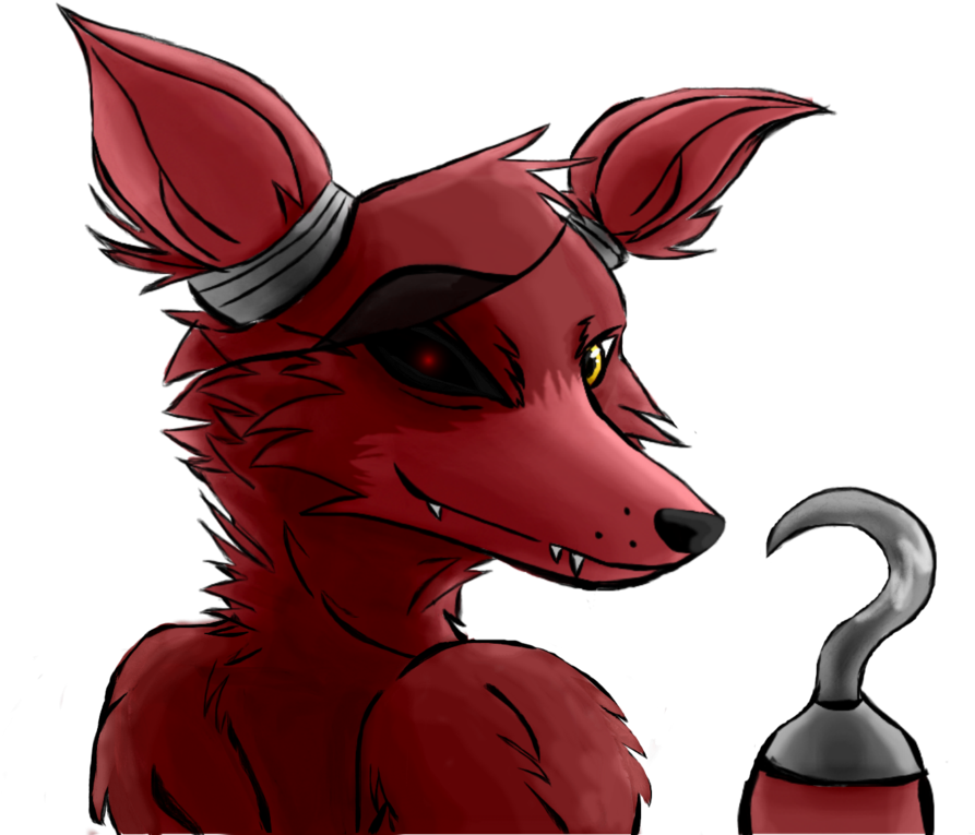 Fnaf By Trenemre On Deviantart - Fnaf Foxy Fanart (1032x774), Png Download