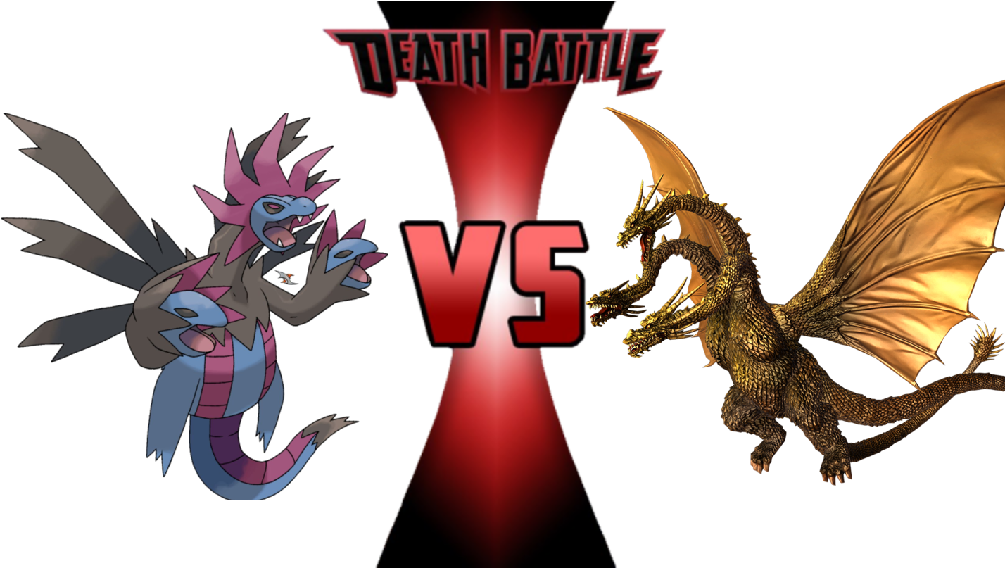 Hydreigonvsghidorah - Ash Greninja Serena Delphox (1436x806), Png Download