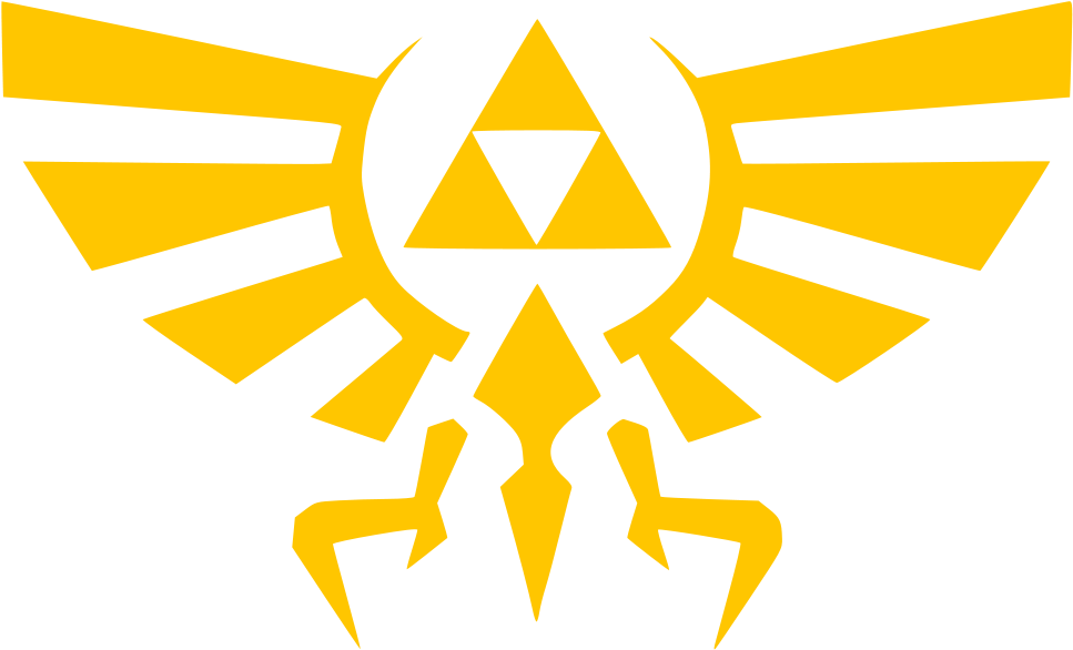 Royal Crest - Zelda Decal (1001x621), Png Download