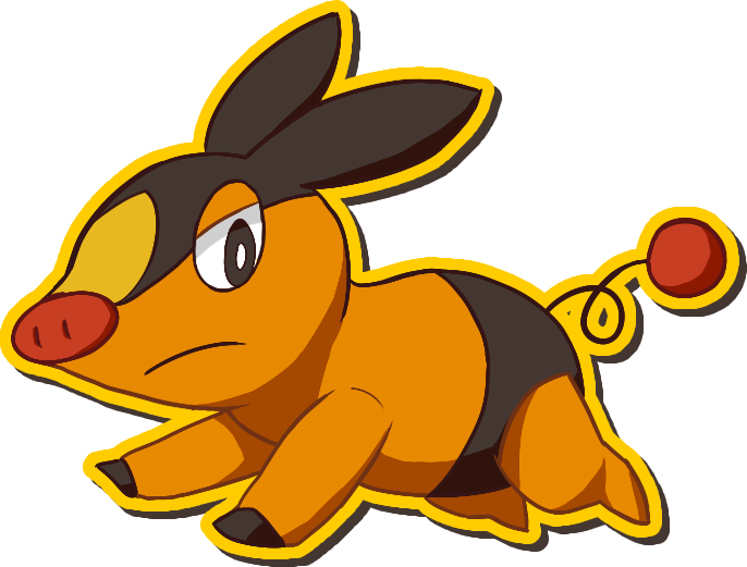 Pokaboo - Tepig (686x521), Png Download