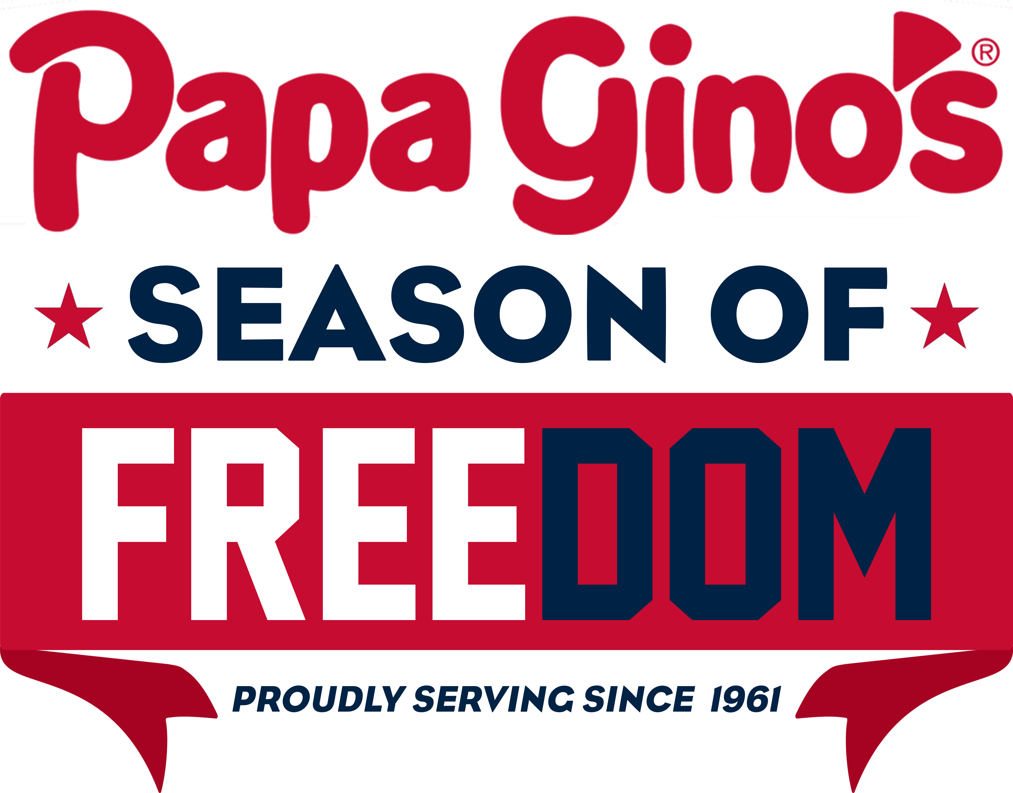 Logo For Papa Gino's Season Of Freedom Campaign - Graphic Design (3371x2641), Png Download