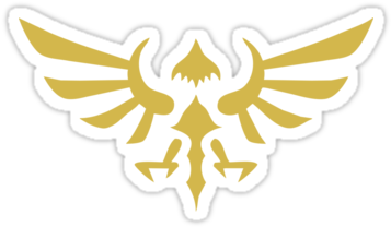 Skyward Sword Style&quot - Hylian Crest (375x360), Png Download