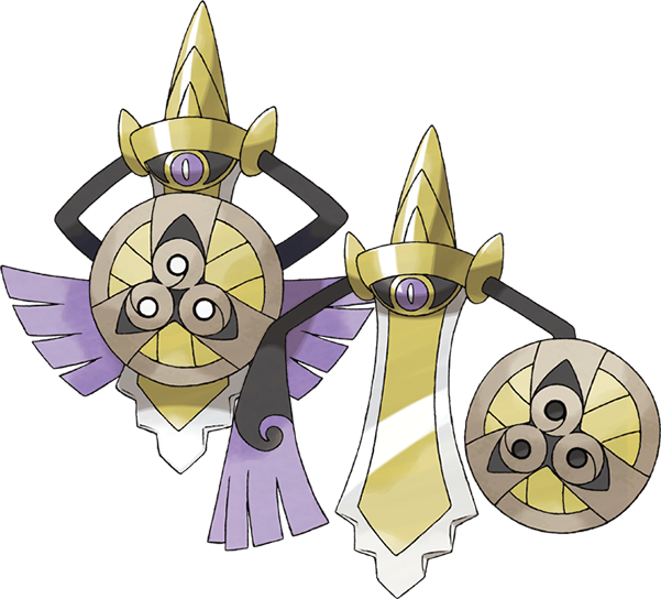 Aegislash Moves (601x544), Png Download