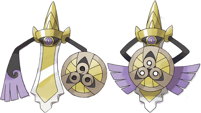 Aegislash Shield Form - Pokemon Fighting Type Trainers (691x399), Png Download