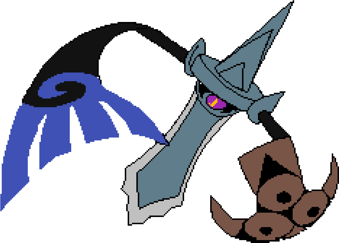Aegislash Dhelmise Fusion (1180x850), Png Download