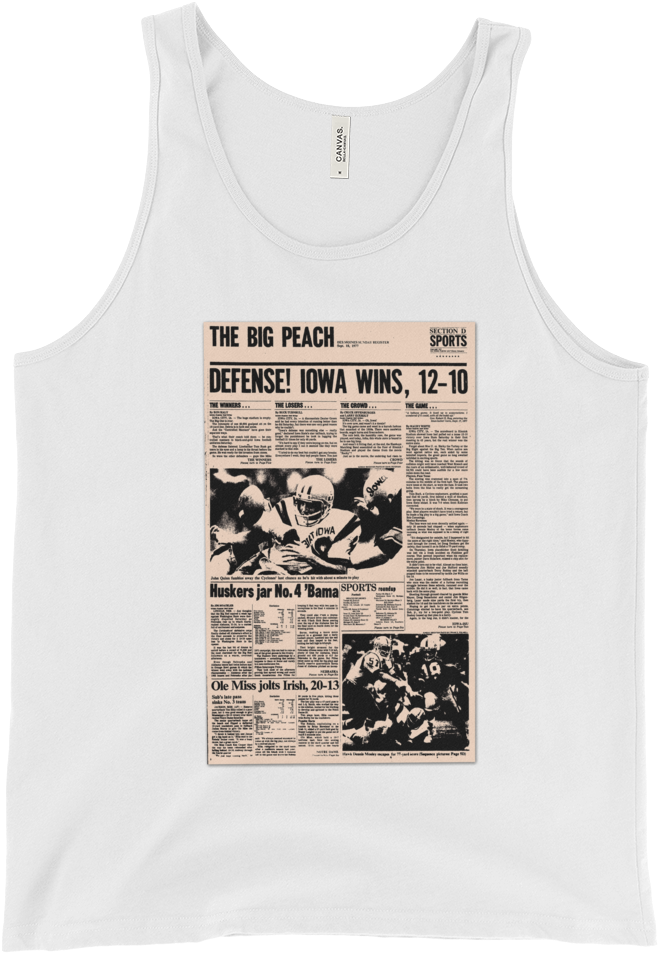 1977 Iowa-iowa State Game Tank - Iowa–iowa State Football Rivalry (1000x1000), Png Download