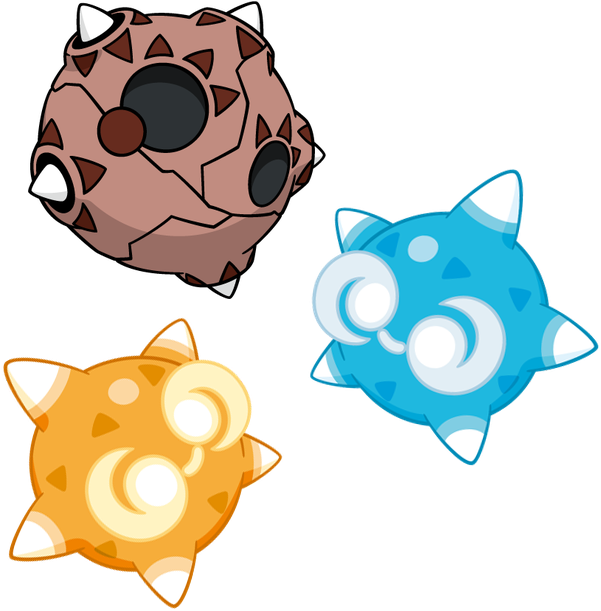 A Pebble Full Of Potential - Red Nucleus (672x670), Png Download