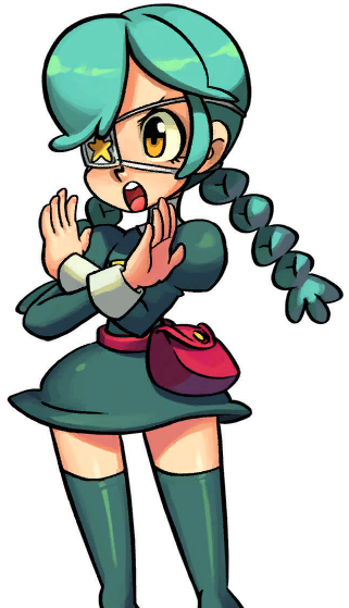 Skullgirls Annie (321x559), Png Download