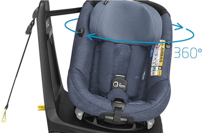 Bébé Confort Lanza La Primera Silla De Bebé Para Coche - Maxi Cosi Axissfix Air (800x449), Png Download